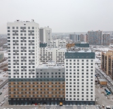 Ход строительства дома № 1 в Прогресс-кварталы Перемены -