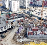 Ход строительства дома 10, корпус 2 в ЖК Остров-сад -