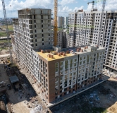 Ход строительства дома Литер 2, квартал 1.3 в ЖК Первое место -