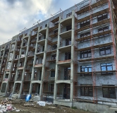 Ход строительства дома Позиция 7 в ЖК Кипарис -