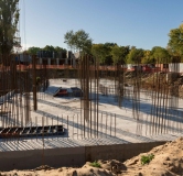 Ход строительства дома 114ю, поз.2, 1 этап в ЖК Флора (FLORA) -