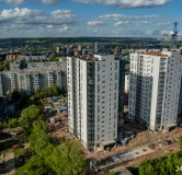 Ход строительства дома 3 в ЖК Белый квартал на Свободном -