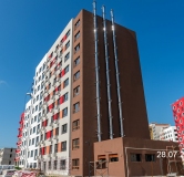 Ход строительства дома 2.1 в ЖК Кантри -