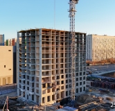 Ход строительства дома № 117, корпус 13 (4Б) в ЖК Фатера -