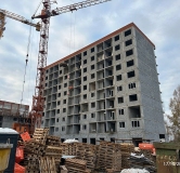 Ход строительства дома 25.1 в ЖК Новый Звездный -