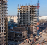 Ход строительства дома № 1 в ЖК Айвазовский-Енисей (АйвазоSKY) -