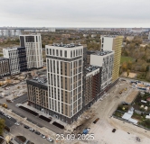 Ход строительства дома 109, корпус 1 (ГП-73) в ЖК Беринг -