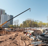 Ход строительства дома литер 1 в ЖК Новатор -