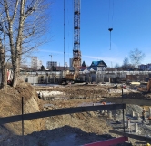 Ход строительства дома 10 к1 (ГП-1) в ЖК По ул. Менжинского -