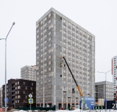 Ход строительства дома № 20, корпус 1 (A) в ЖК Отличие -