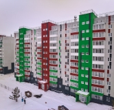 Ход строительства дома 15 в ЖК Вишневая Горка -
