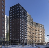 Ход строительства дома 24а в ЖК Сибирский Сад -