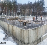 Ход строительства дома 2 в ЖК Лес -