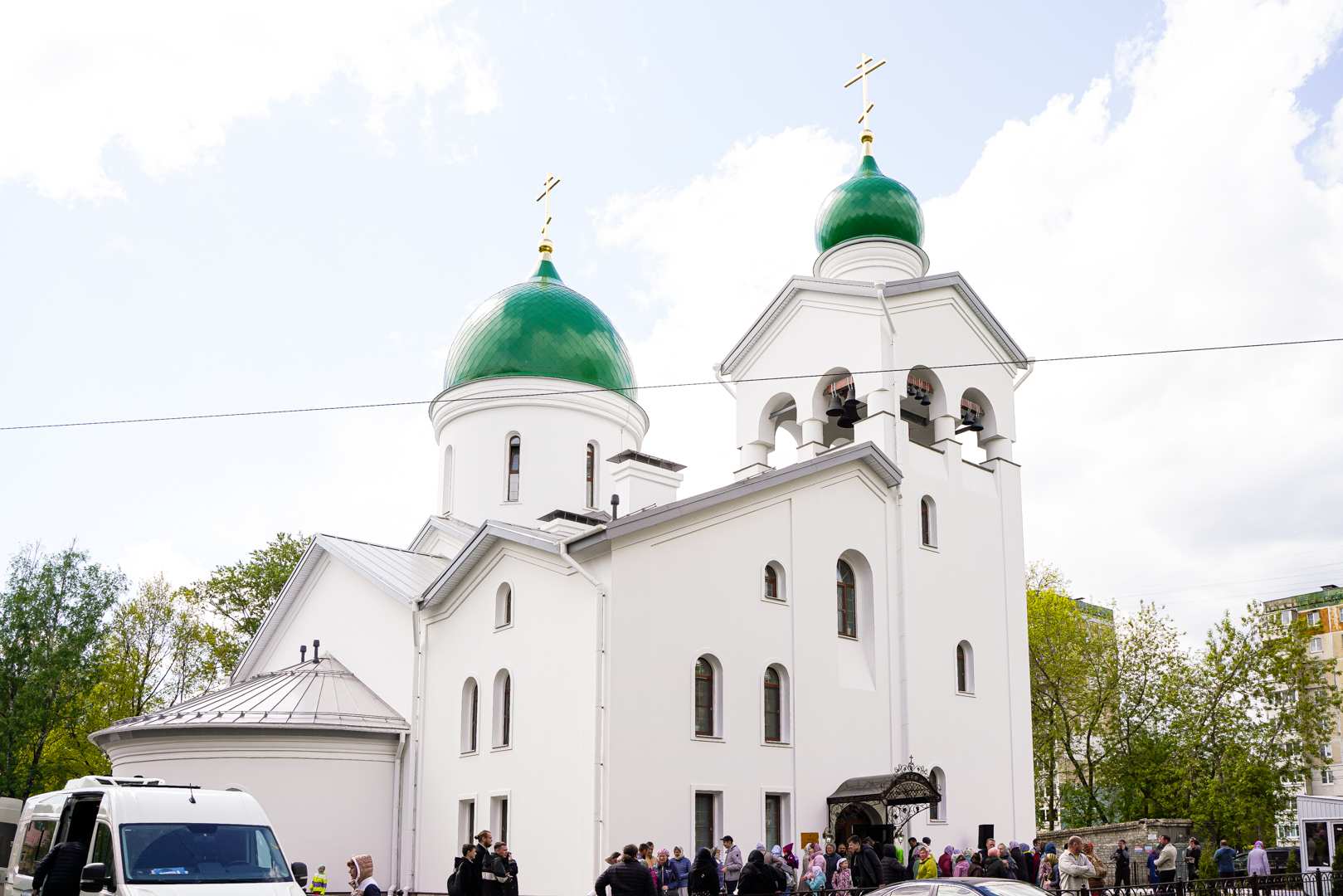 Новый храм освятили в микрорайоне Красная Этна Нижнего Новгорода 