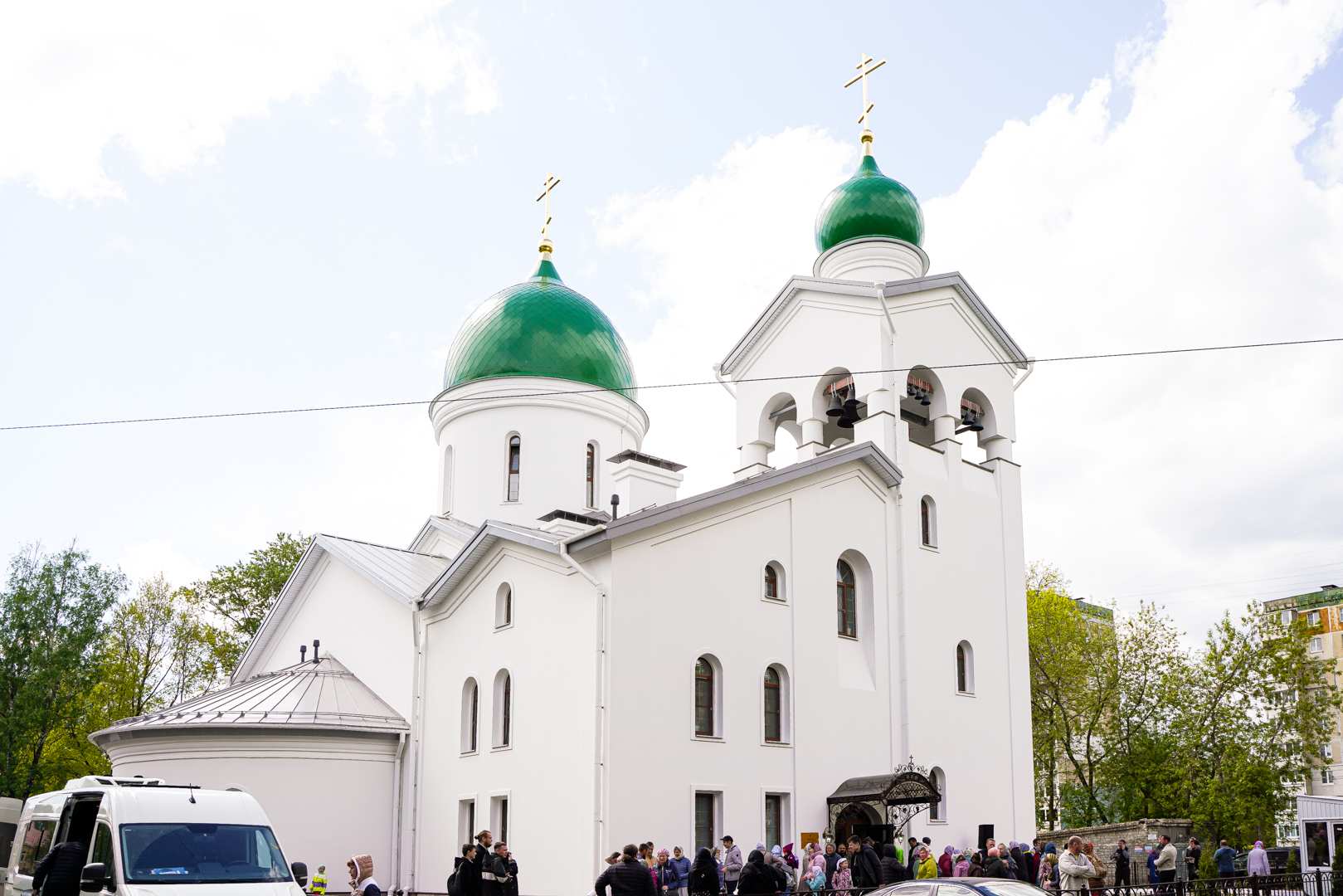 Новый храм освятили в микрорайоне Красная Этна Нижнего Новгорода в мае 2023