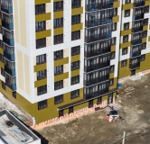 Ход строительства дома 3/8 в ЖК На Королева -