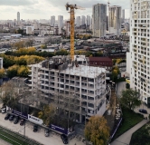 Ход строительства дома 1 в ЖК Малевич -