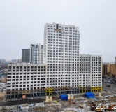 Ход строительства дома № 3, корпус 2 (ГП-3.1) в ЖК Космо -