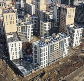 Ход строительства дома Литер 12, 4 очередь в ЖК Народные Кварталы -