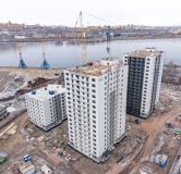 Ход строительства дома 7, строение 6 в ЖК КБС Берег -