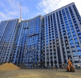 Ход строительства дома Литер 5 в ЖК Левобережье -