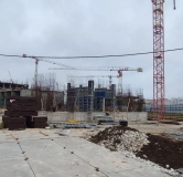 Ход строительства дома 15, корпус 2 в ЖК На Высоком берегу -