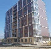 Ход строительства дома секция 1 в ЖК Корица -