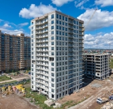 Ход строительства дома 3.2.2 в ЖК Остров на Норильской -