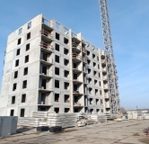 Ход строительства дома 1 в ЖК Новый Бронный -