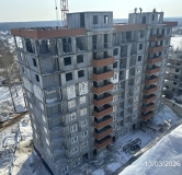 Ход строительства дома 25.2 в ЖК Новый Звездный -
