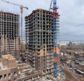 Ход строительства дома № 3 в ЖК Айвазовский-Енисей (АйвазоSKY) -