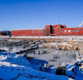 Ход строительства дома 1-3, 1 этап в ЖК Гранат -