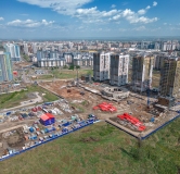 Ход строительства дома 2, корпус 1 в ЖК Чижи -