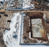 Ход строительства дома 4, квартал 4 в Макрорайон Амград -