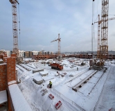 Ход строительства дома 4б в ЖК Причал -