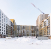 Ход строительства дома корпус 1 в ЖК Счастье в Кольцово -