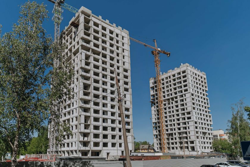 Появились первые фото строящегося микрорайона для молодежи на Автозаводе - фото 1