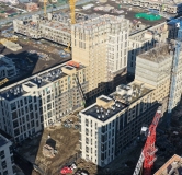 Ход строительства дома Литер 10 в ЖК Народные Кварталы -