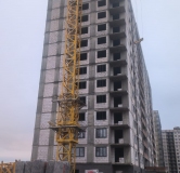 Ход строительства дома 28 в ЖК Первый Юго-восточный -