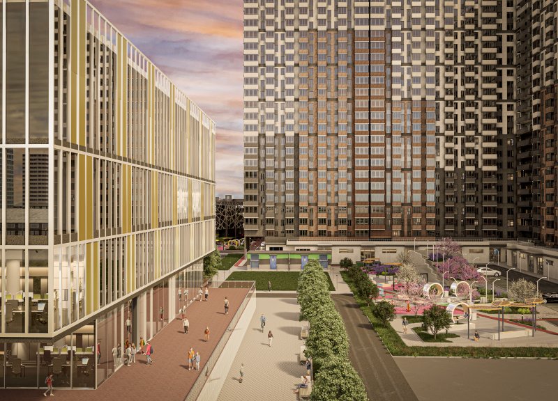 Дом поз. 1-2 в ЖК Малина Парк - фото 1