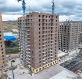 Ход строительства дома № 1, 1 этап в ЖК Калина Долина -