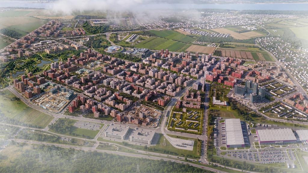 Новый микрорайон объединит две стороны «Окского берега» в Новинках - фото 1