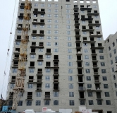 Ход строительства дома 1 в ЖК Гагарин Парк -