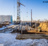 Ход строительства дома 49 в ЖК Мотовилихинскай (МотовилихинSKY) -
