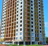Ход строительства дома 1 в ЖК Краски Леса -