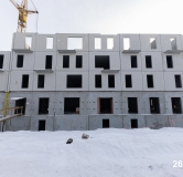 Ход строительства дома 1 в ЖК Никс Лайн на Танкистов -