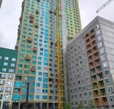 Ход строительства дома 26, секция 3,4 в ЖК Б-26 -