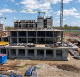 Ход строительства дома Литер 2, квартал 1.10 в ЖК Первое место -