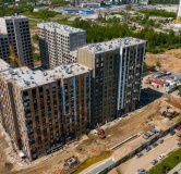 Ход строительства дома 5 в ЖК Гренландия -