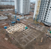 Ход строительства дома 7, строение 1 в ЖК КБС Берег -